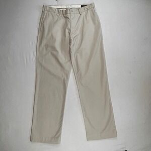 Polo Ralph Lauren Stretch Classic Fit Chinos Mens 33x30 Khaki Tan Twill Pants